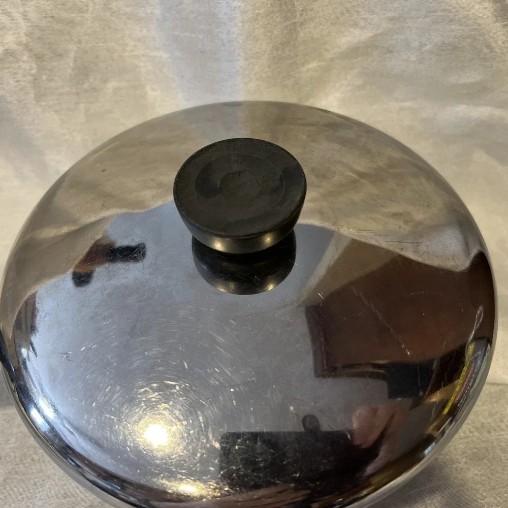 VTG Revere Ware 2qt Sauce Pan 18/10 Stainless Steel & Lid‎  - Clinton ILL USA
